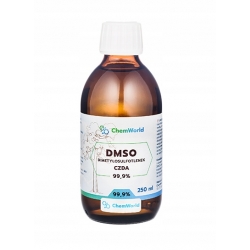 DMSO Dimetylosulfotlenek 99,9% CZDA 250ml